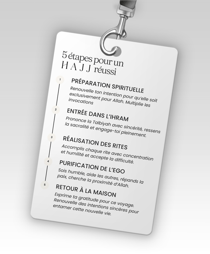 EN ROUTE POUR LE HAJJ - Tour de cou
