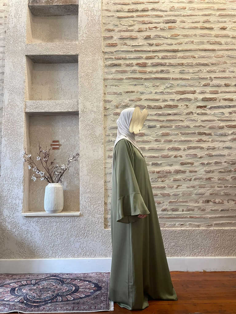 ROBE MANCHES EVASEES