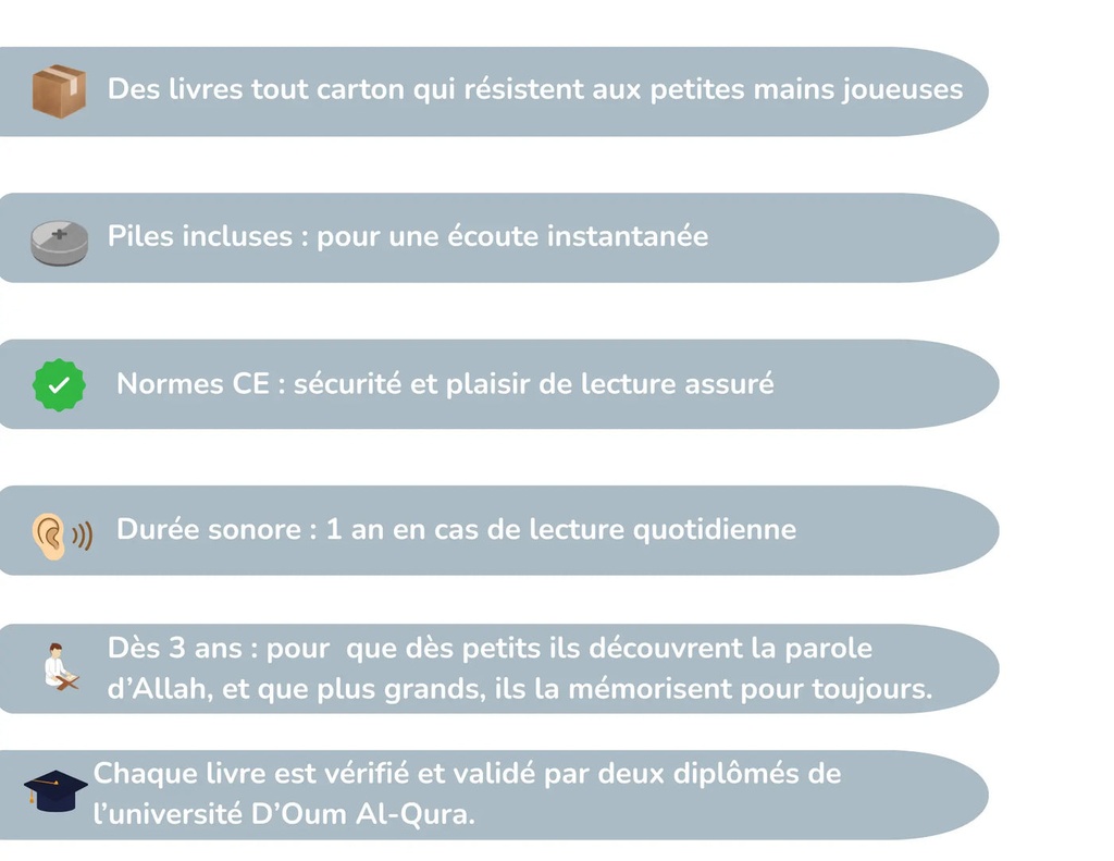 J'APPRENDS SOURATE AL FATIHA AVEC ALI (livre sonore)