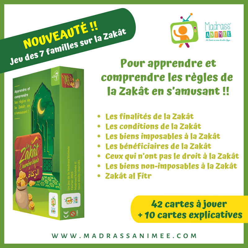 JEU DES 7 FAMILLES - L'AUMONE LEGALE