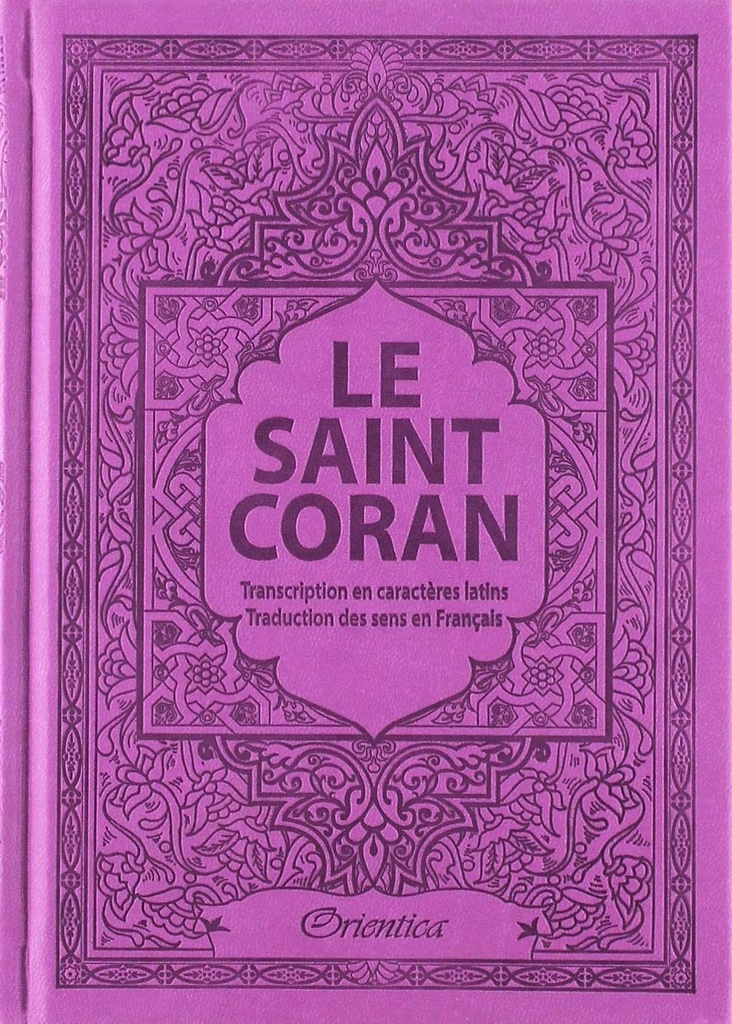 LE SAINT CORAN ARABE/FRANCAIS/PHONETIQUE