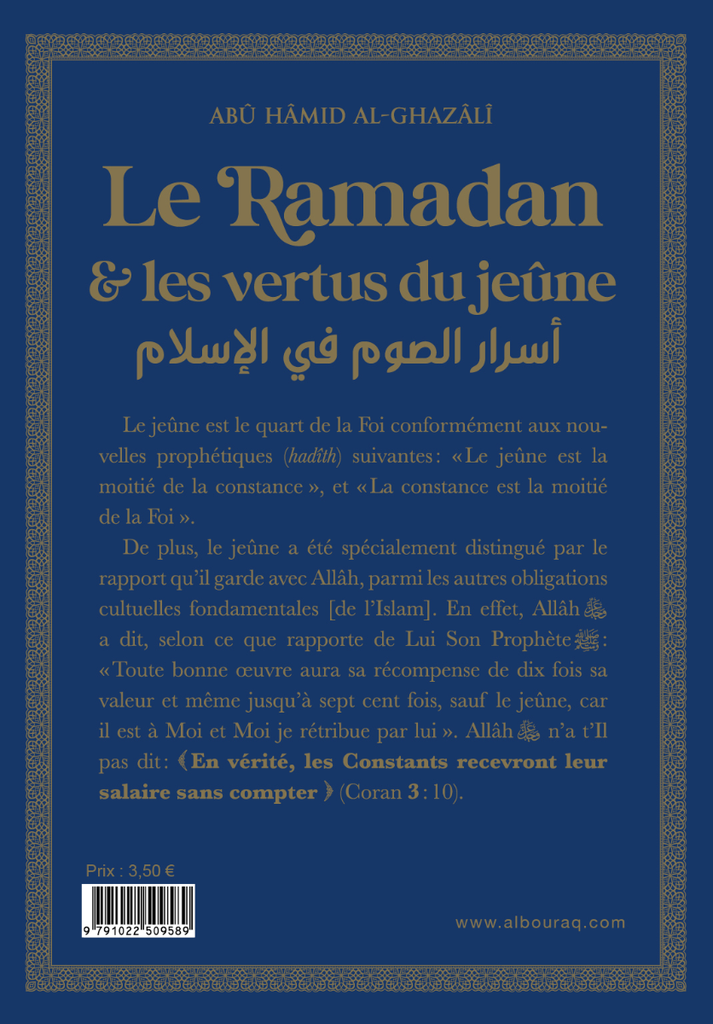 LE RAMADAN & LES VERTUS DU JEUNE