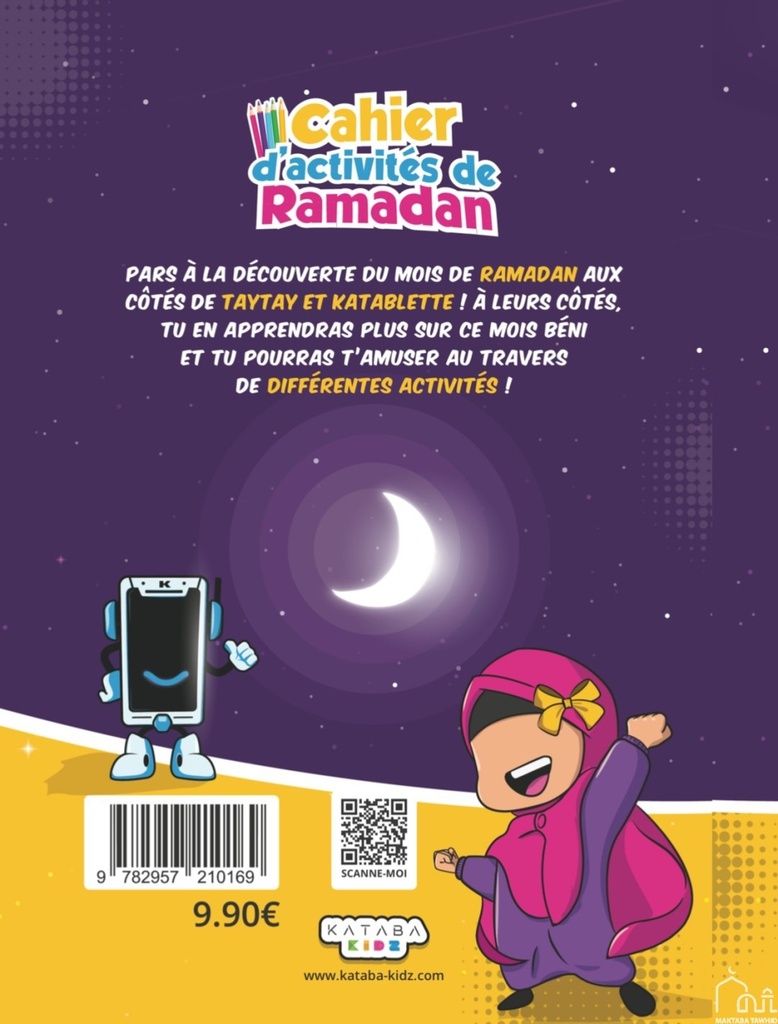 CAHIER D'ACTIVITES DE RAMADAN - 6/10 ans