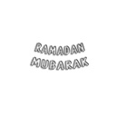 BALLONS LETTRES RAMADAN MUBARAK