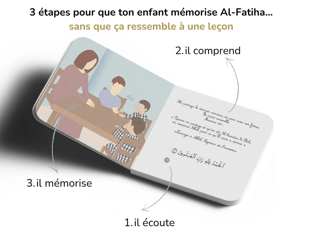 J'APPRENDS SOURATE AL FATIHA AVEC ALI (livre sonore)