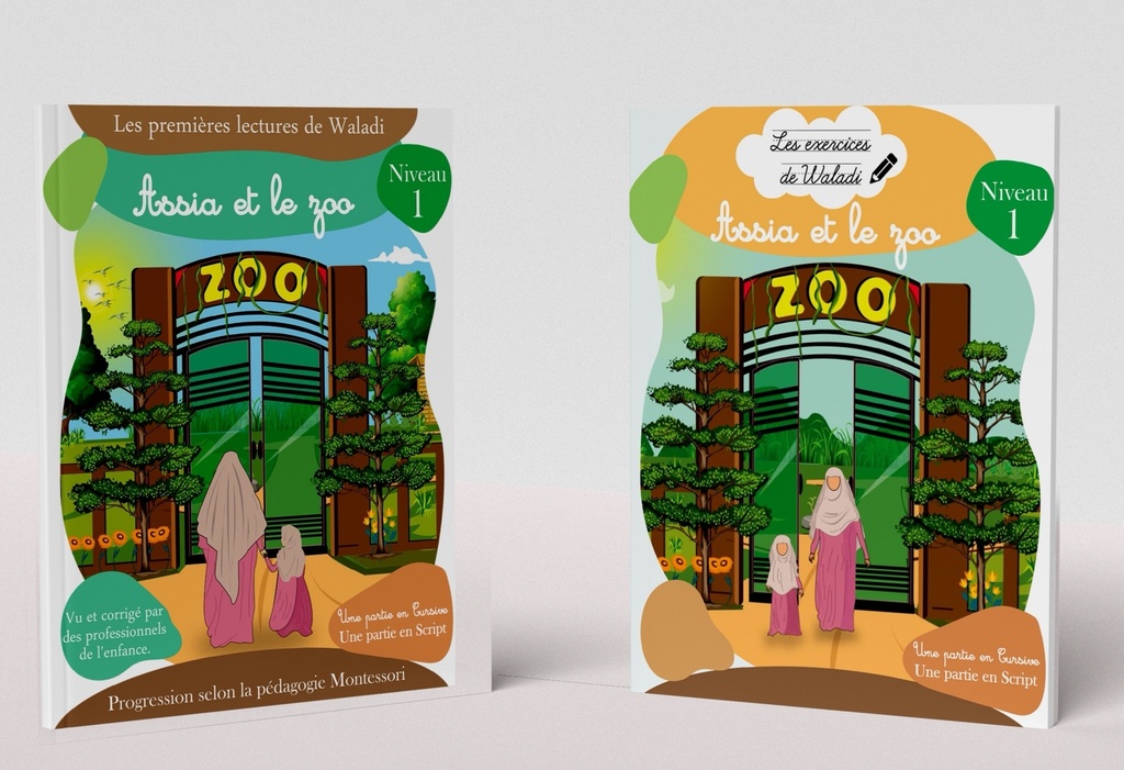 PACK ASSIA ET LE ZOO - LIVRE + CAHIER D'ACTIVITES