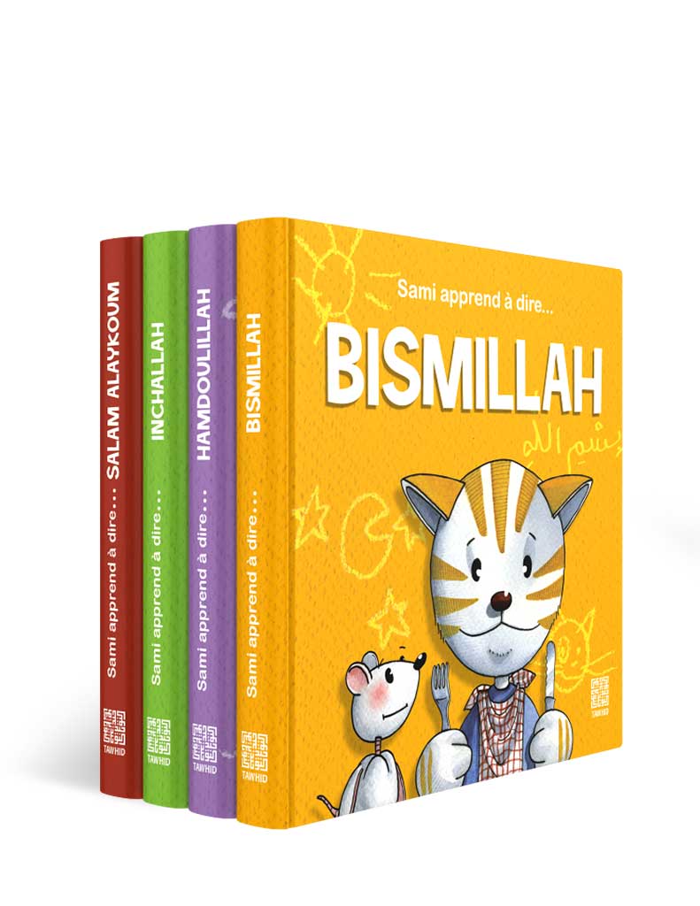 PACK 4 LIVRES SAMI APPREND A DIRE...