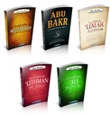 PACK 5 LIVRES LA BIOGRAPHIE DU PROPHETE MUHAMMAD ET DES 4 CALIFES BIEN GUIDES DE L'ISLAM