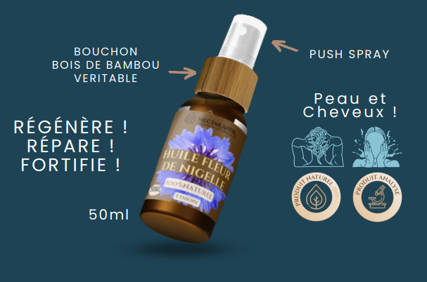 HUILE DE NIGELLE COSMETIQUE SPRAY 50ML