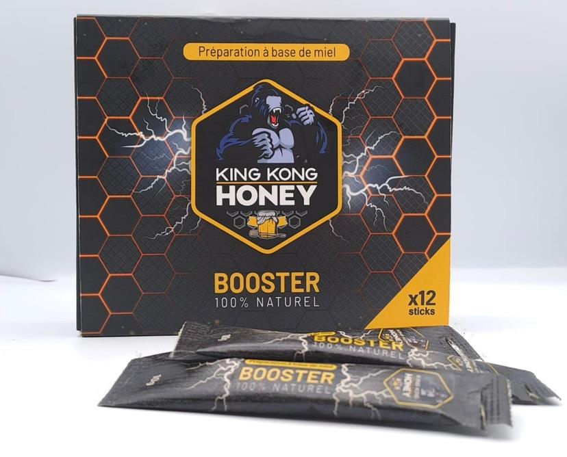 BOOSTER 100 % NATUREL (stick) - King Kong Honey