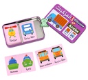 MA BOITE PUZZLE DUO - LES VEHICULES EN ARABE