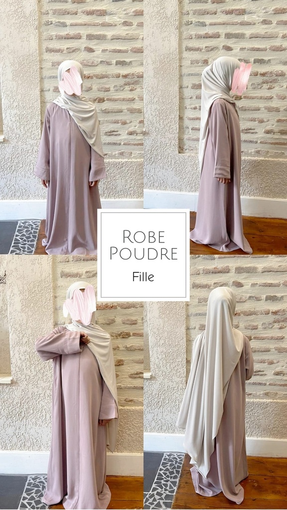 ABAYA / ROBE POUDRE
