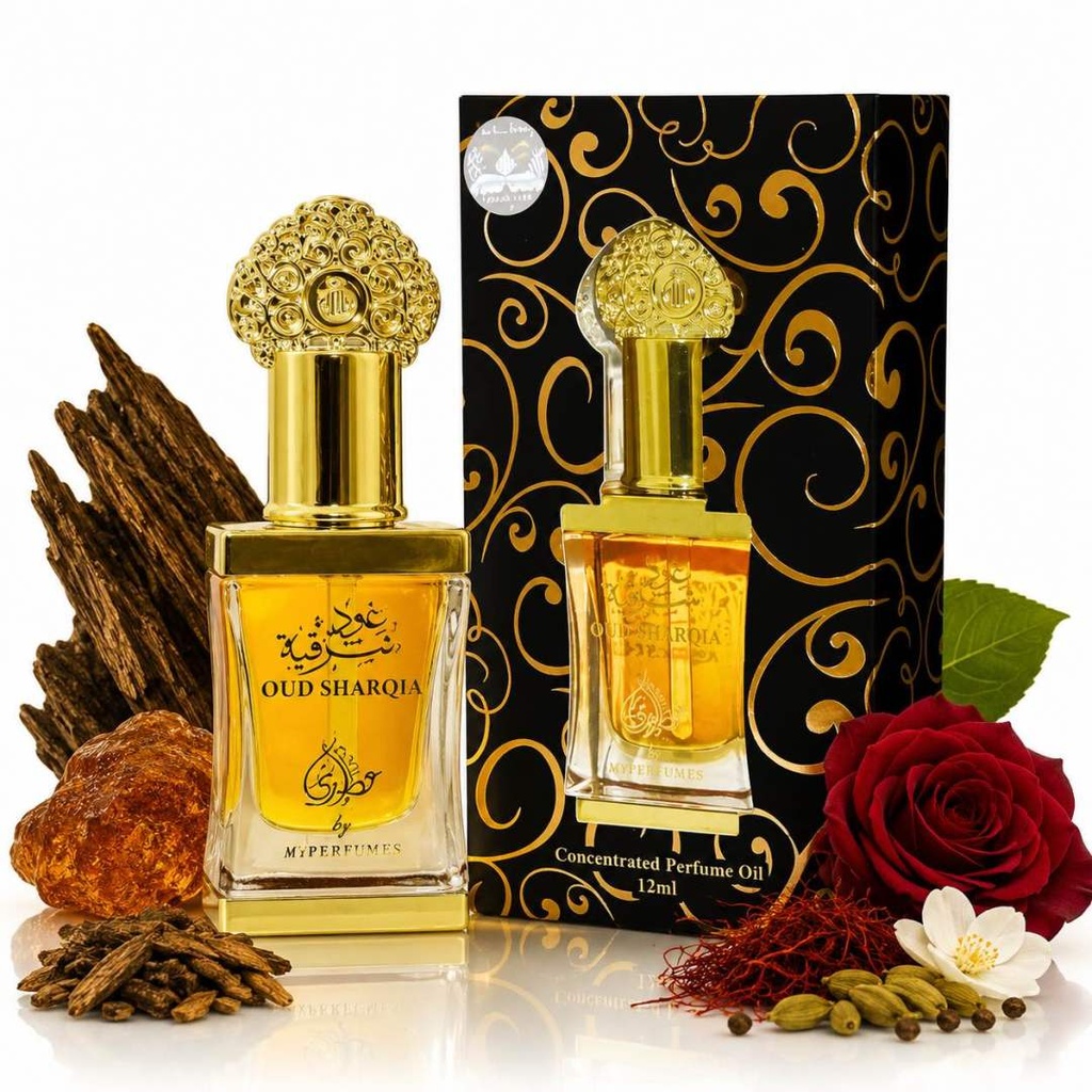 OUD SHARQIA - Huile parfumée concentrée 12ml