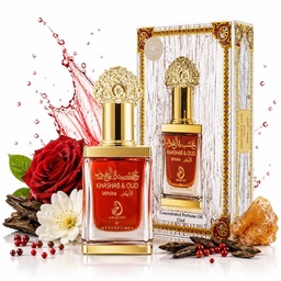 ​​KHASHAB & OUD WHITE - Huile parfumée concentrée 12ml