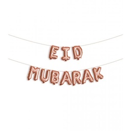 BALLONS LETTRES EID MUBARAK