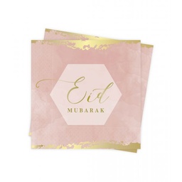 SERVIETTES EID MUBARAK 