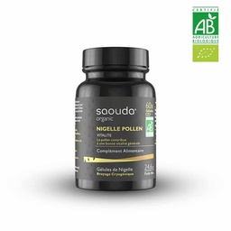 [Saouda] GÉLULES NIGELLE POLLEN CERTIFIEE BIO - 1 acheté + 1 offert