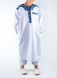 QAMIS BICOLORE AVEC PANTALON